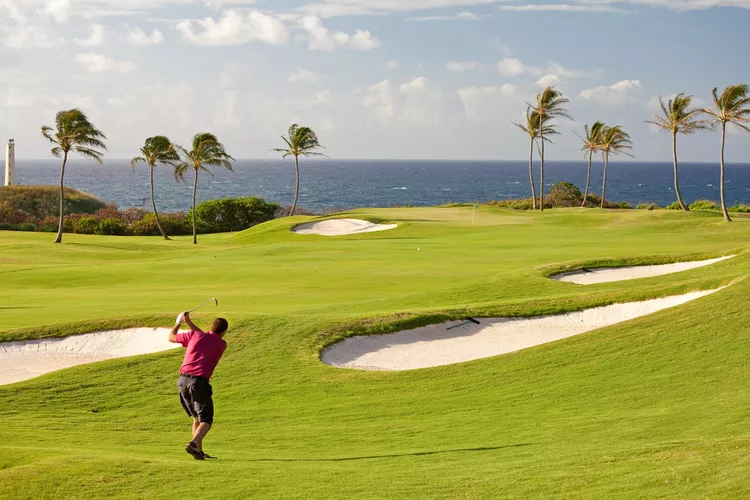 Tee off by the sea