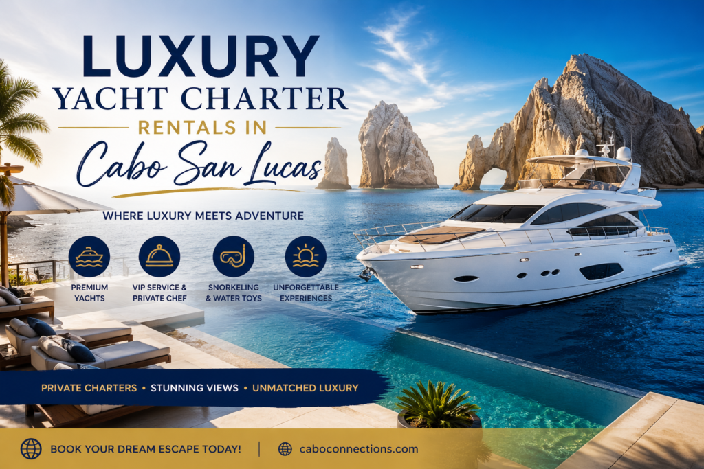 luxury yacht charter rentals in Cabo San Lucas