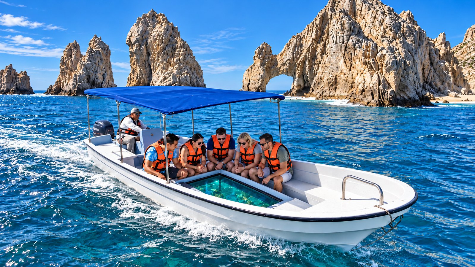 Snorkeling / glass-bottom boat to the Arch