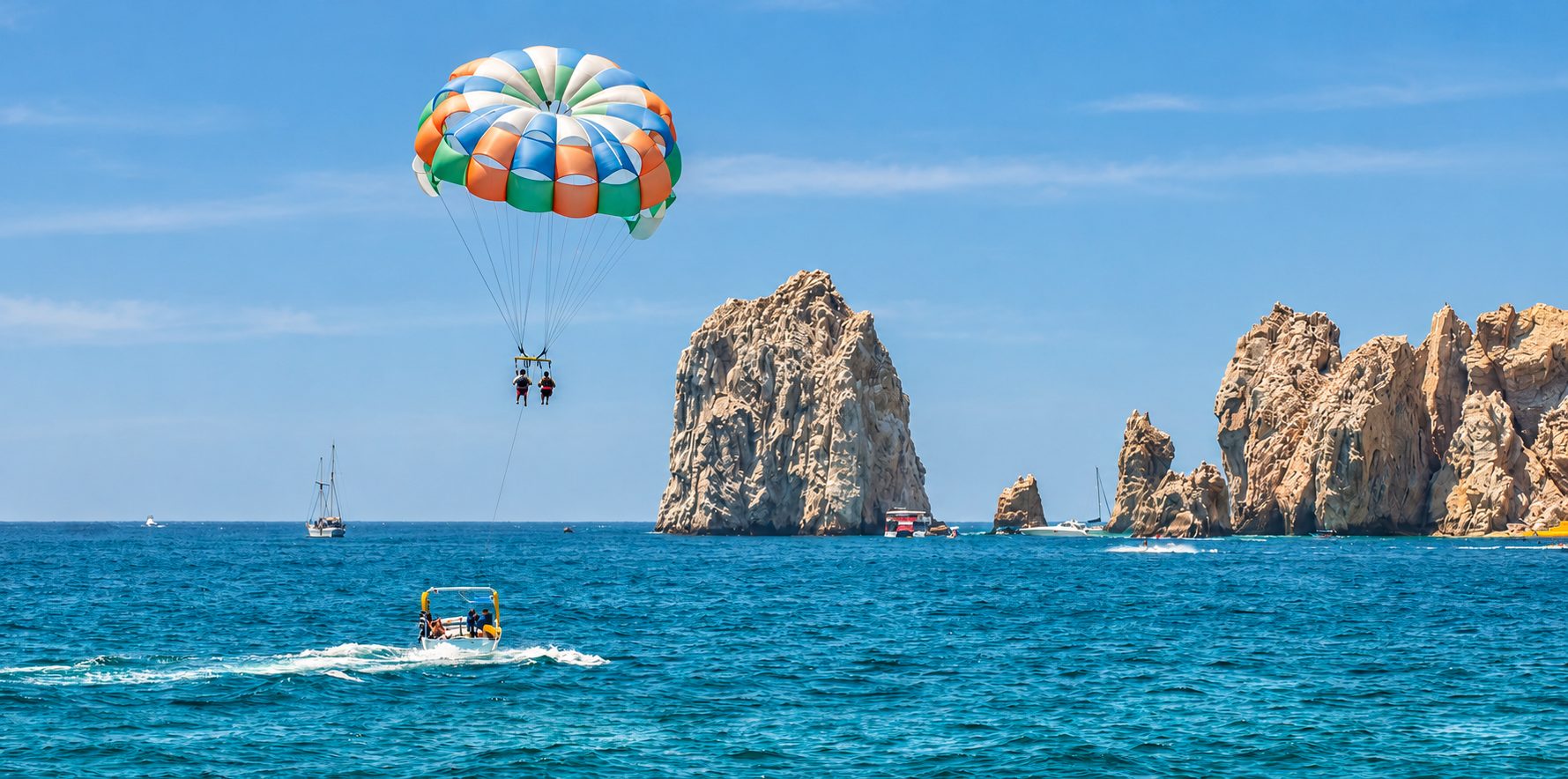 Jet ski / parasail at Medano Beach